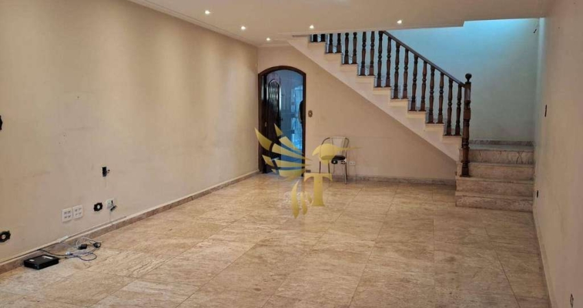 Sobrado com 3 dormitórios para alugar, 110 m² por R$ 7.300,00/mês - Jardim Anália Franco - São Paulo/SP