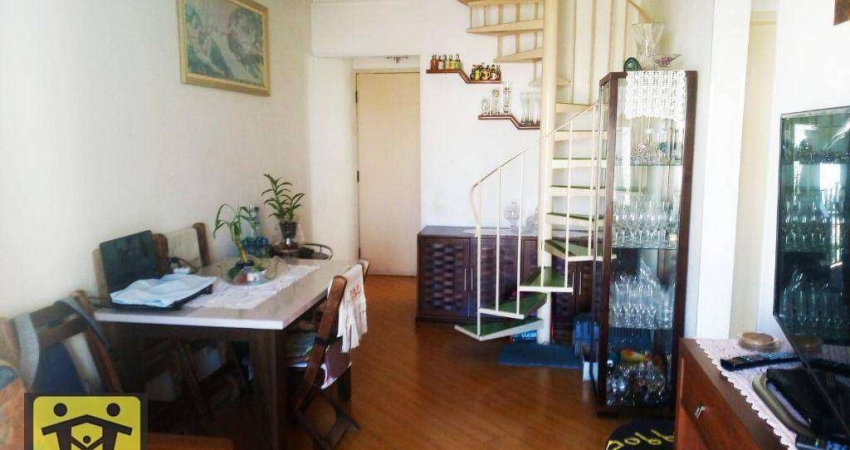Cobertura duplex com 2 dormitórios à venda, 110 m² por R$ 750.000 - Bosque da Saúde - São Paulo/SP