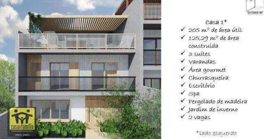 Sobrado em construção com 3 dormitórios todos suítes   - Vila Firmiano Pinto - São Paulo/SP