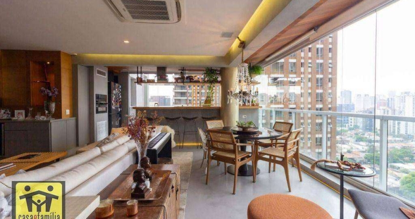 Apartamento com 2 dormitórios à venda, 108 m² por R$ 3.100.000,00 - Itaim Bibi - São Paulo/SP