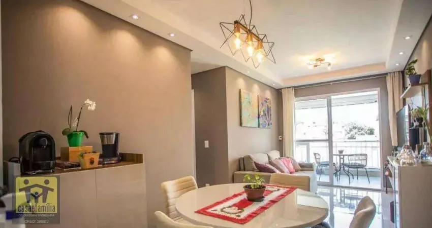 Apartamento com 2 dormitórios à venda, 59 m² por R$ 561.000 - Vila Guarani (Zona Sul) - São Paulo/SP