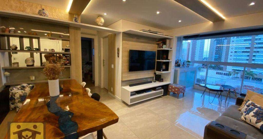 Apartamento com 2 dormitórios à venda, 63 m² por R$ 870.000 - Chácara Inglesa - São Paulo/SP