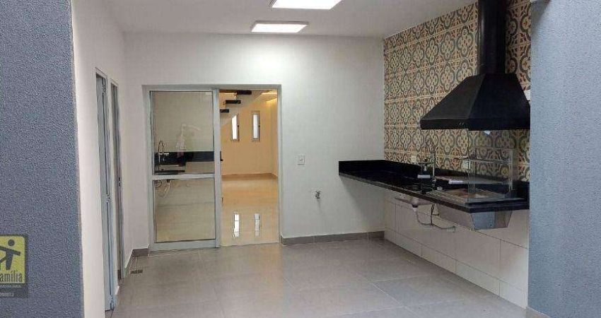Sobrado com 3 dormitórios à venda, 131 m² por R$ 849.000 - Jardim Maria Cecília - São Bernardo do Campo/SP