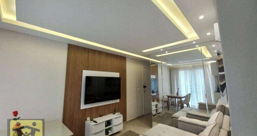 Apartamento com 2 dormitórios para alugar, 48 m² por R$ 3.128/mês - Ipiranga - São Paulo/SP