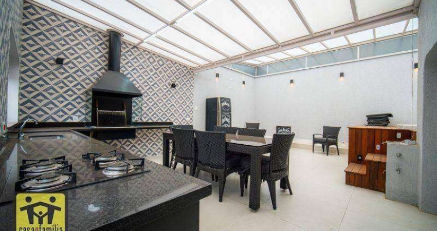 Cobertura duplex com 4 dormitórios à venda, 234 m² por R$ 2.500.000 - Jardim Anália Franco - São Paulo/SP