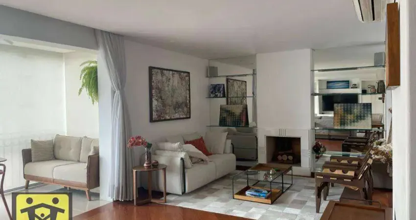 Apartamento com 3 dormitórios à venda, 200 m² por R$ 2.075.000 - Brooklin - São Paulo/SP