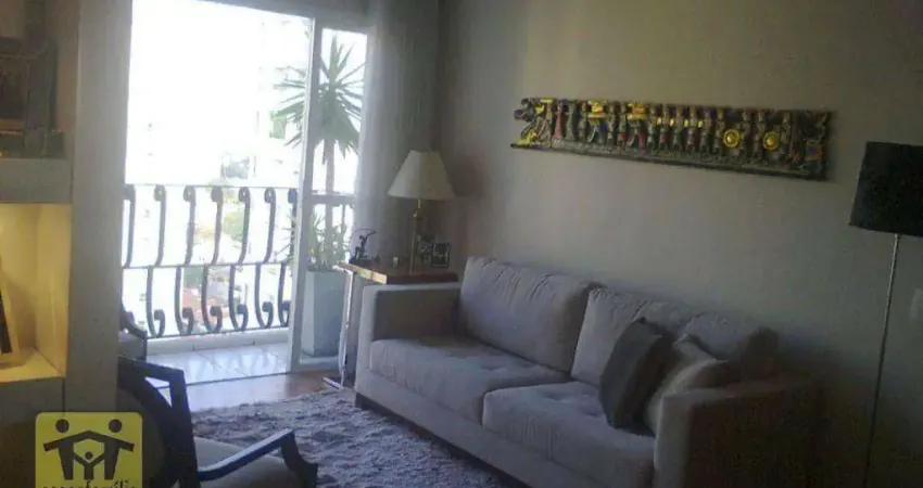 Apartamento com 2 dormitórios à venda, 90 m² por R$ 1.080.000 - Brooklin - São Paulo/SP