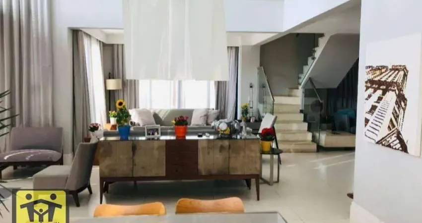 Cobertura duplex  com 3 dormitórios à venda, 272 m² por R$ 4.500.000 - Moema - São Paulo/SP