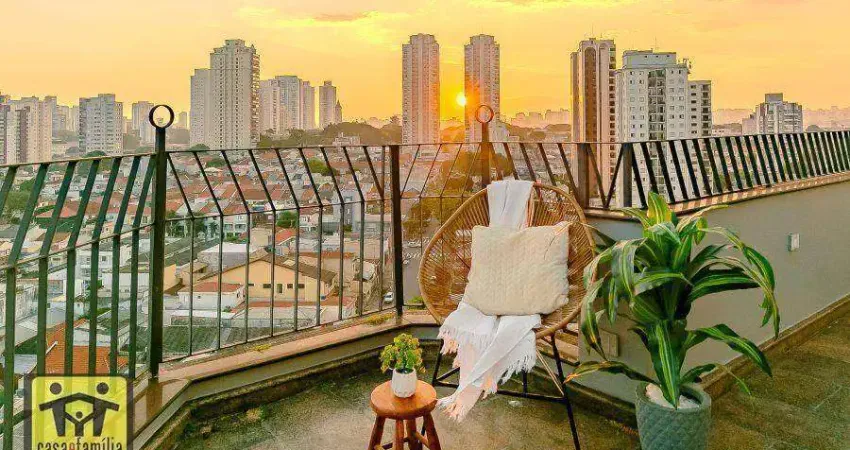 Cobertura com 3 dormitórios à venda, 309 m² por R$ 1.980.000,00 - Ipiranga - São Paulo/SP