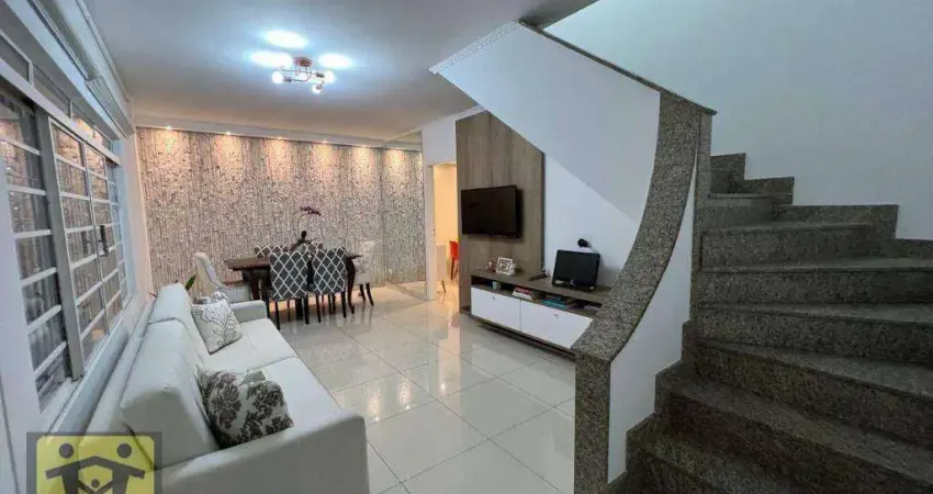 Sobrado com 3 dormitórios à venda, 126 m² por r$ 1.019.000,00 - bosque da saúde - são paulo/sp