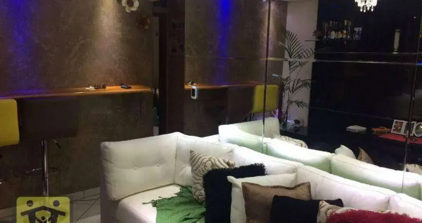 Apartamento próximo conceição com 2 dormitórios à venda, 47 m² por r$ 415.000 - vila guarani zona sul - são paulo/sp