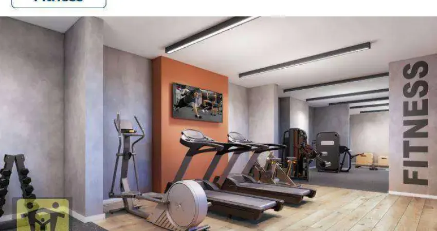 Apartamento em construção com 2 dormitórios à venda, 34 m² por r$ 335.722 - alto do ipiranga - são paulo/sp