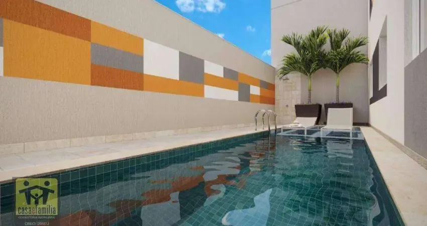 Apartamento em construção com 2 dormitórios à venda, 34 m² por r$ 294.900 - conceição - são paulo/sp