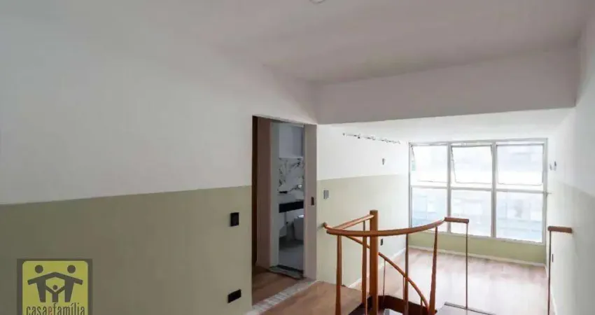 Apartamento duplex com 1 dormitório à venda, 60 m² por r$ 730.000 - vila clementino - são paulo/sp