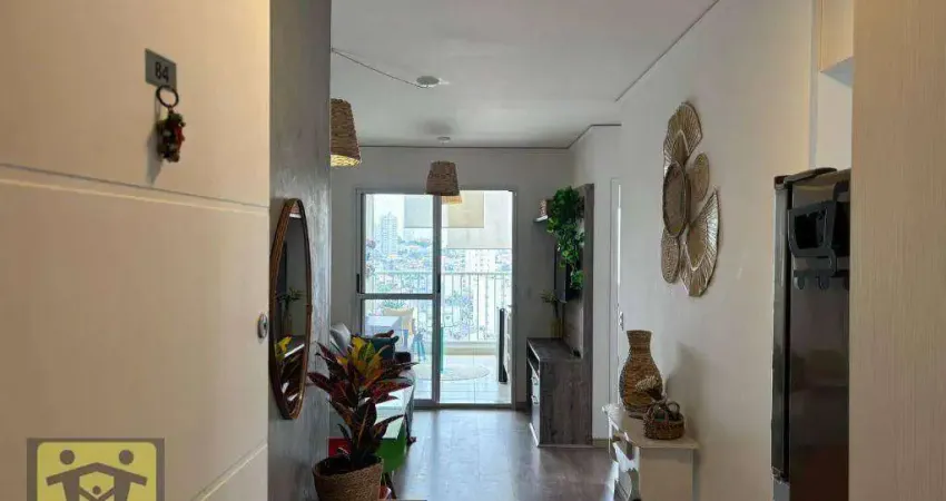 Apartamento com 2 dormitórios, 56 m² - venda por r$ 575.000,00 ou aluguel por r$ 3.776,33/mês - ipiranga - são paulo/sp