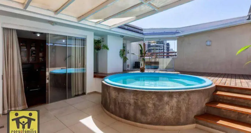 Cobertura duplex com 3 dormitórios à venda, 184 m² por R$ 1.786.000 - Jardim Vila Mariana - São Paulo/SP