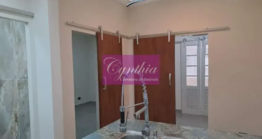 José menino / santos - apartamento com uma suíte, totalmente reformado, uma quadra da praia