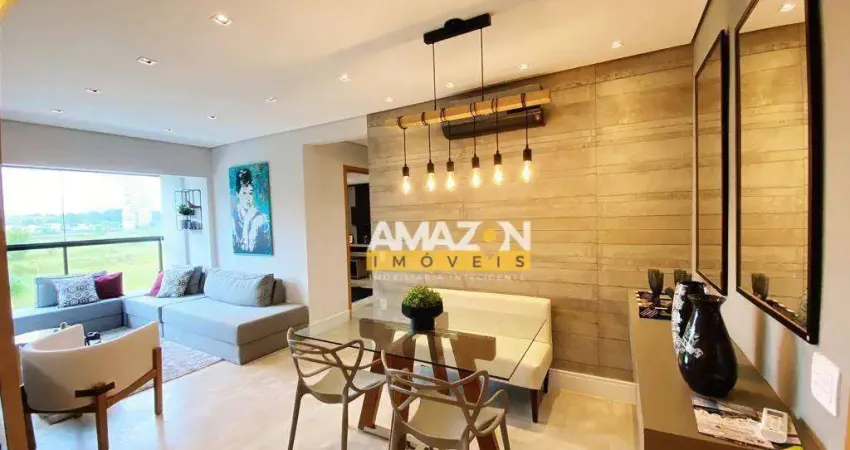 Apartamento com 2 dormitórios à venda, 68 m² por R$ 354.000,00 - Residencial Villare - Taubaté/SP