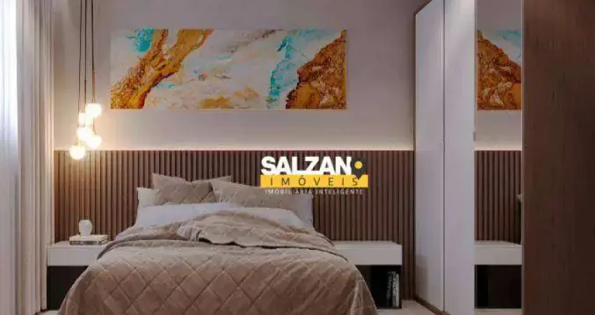 Apartamento com 2 dormitórios à venda, 45 m² por r$ 213.000,00 - jardim gurilândia - taubaté/sp