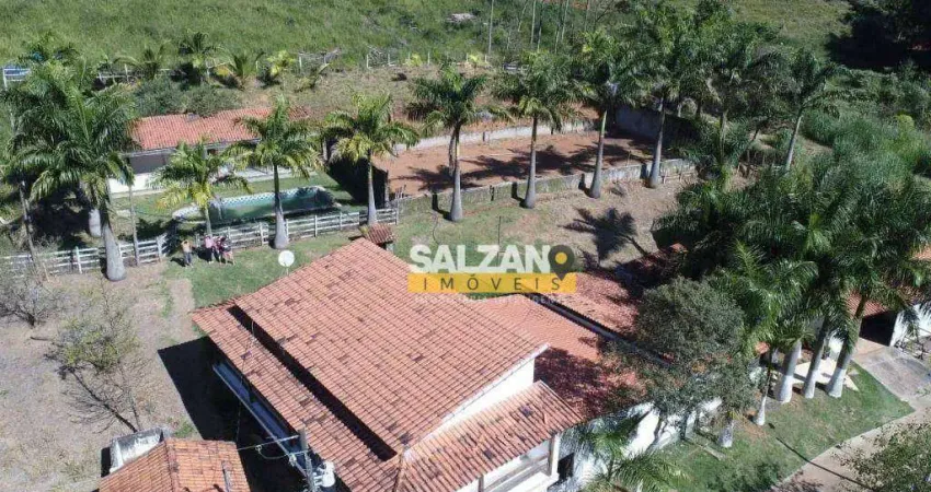 Chácara com 2 dormitórios à venda, 1355 m² por R$ 1.200.000,00 - Zona Rural - Cachoeira Paulista/SP