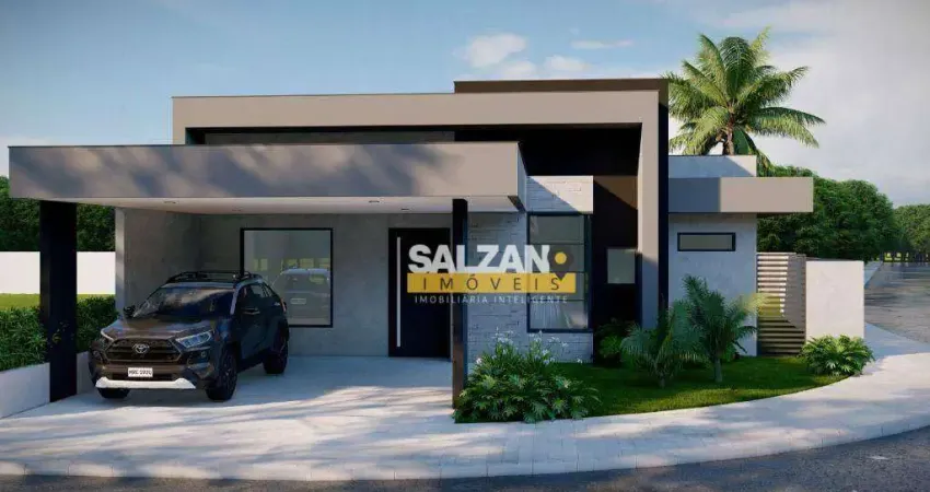 Casa com 3 dormitórios à venda, 224 m² por R$ 1.749.000 - Condomínio Residencial Tecoara - Taubaté/SP