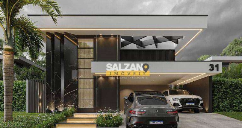 Casa com 3 dormitórios à venda, 300 m² por R$ 1.505.000 - Condomínio Ouro Ville - Taubaté/SP
