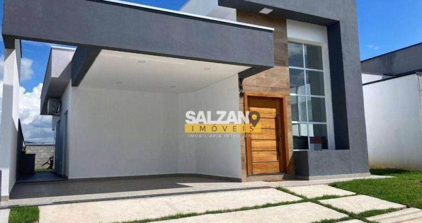 Casa com 3 dormitórios, 275 m² - venda por R$ 900.000,00 ou aluguel por R$ 8.100,00/mês - Condomínio Cataguá Way Norte - Taubaté/SP
