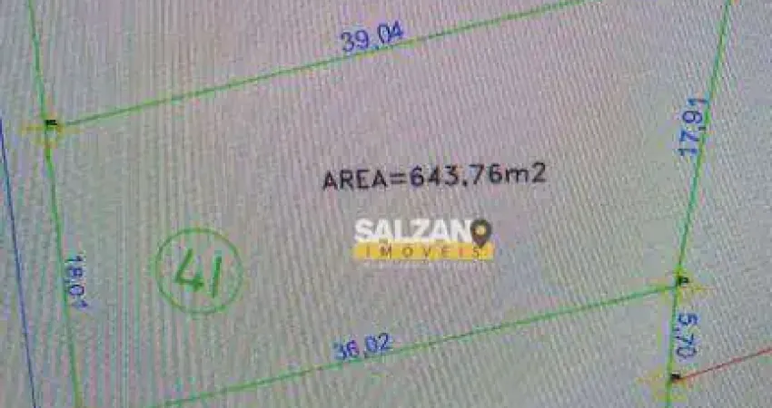 Terreno à venda, 640 m² por R$ 313.000 - Campos do Conde Taubaté - Taubaté/SP