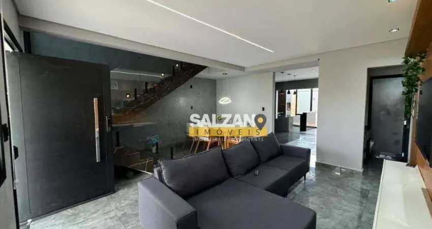 Sobrado com 3 dormitórios à venda, 166 m² por R$ 700.000,00 - Condomínio Recanto Tropical - Taubaté/SP