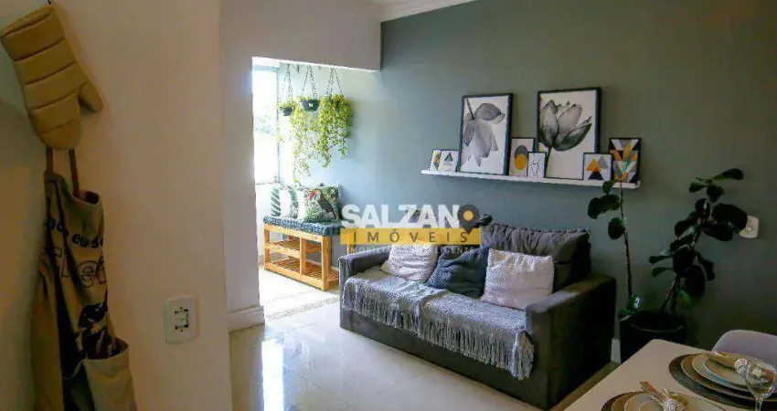 Apartamento com 2 dormitórios à venda, 62 m² por R$ 363.580 - Jardim Ana Rosa - Taubaté/SP
