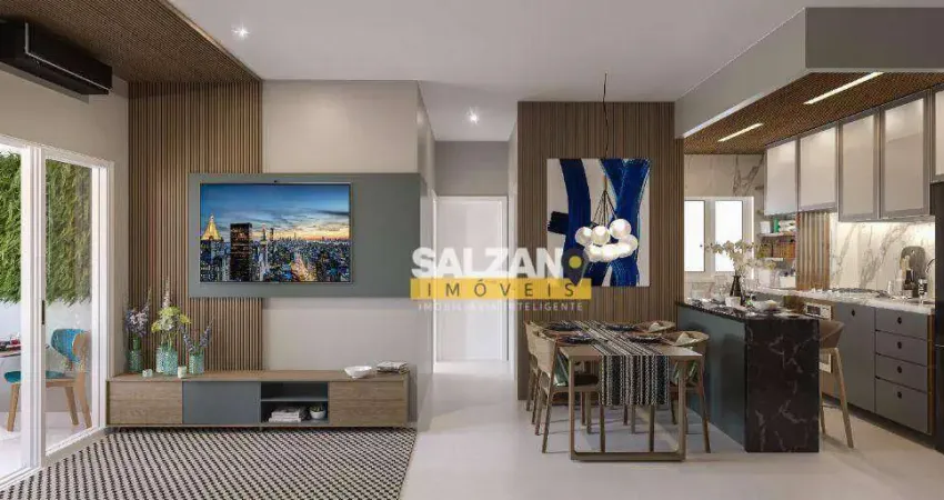 Apartamento com 2 dormitórios à venda, 62 m² por R$ 349.500,00 - Jardim Ana Rosa - Taubaté/SP