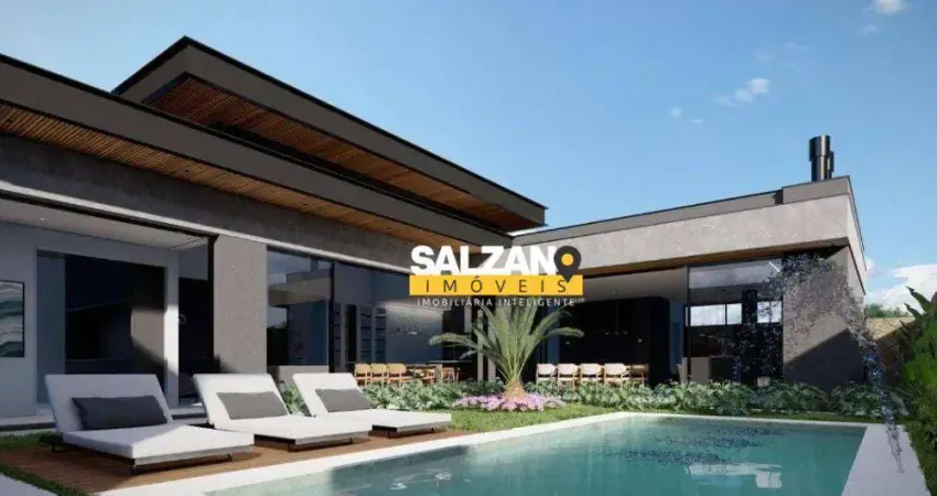 Casa com 3 dormitórios à venda, 226 m² por r$ 1.700.000 - condomínio terras do vale - caçapava/sp