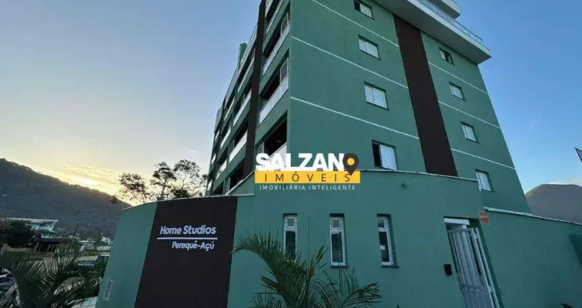 Apartamento com 1 dormitório à venda, 44 m² por r$ 390.000,00 - perequê-açu - ubatuba/sp