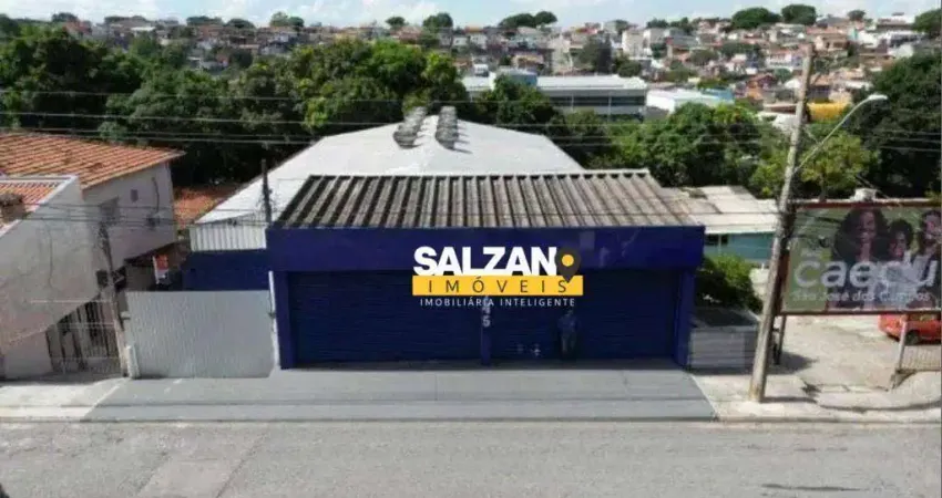 Galpão para alugar, 550 m² por r$ 18.500/mês - jardim satélite - são josé dos campos/sp