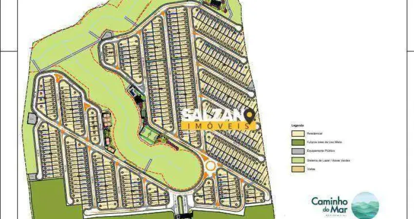 Terreno à venda, 334 m² por r$ 167.460 - caminho do mar residencial - taubaté/sp