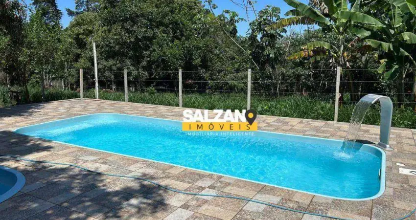 Chácara com 1 dormitório à venda, 1200 m² por r$ 330.000,00 - jardim guadalupe - caçapava/sp