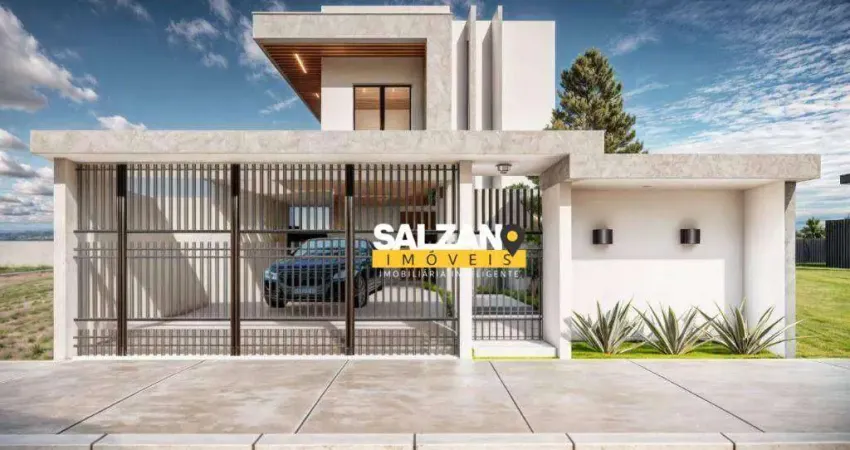 Sobrado à venda, 250 m² por r$ 690.000,00 - condomínio vale dos cristais - taubaté/sp