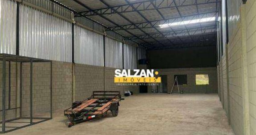 Galpão para alugar, 370 m² por r$ 6.000/mês - triângulo - pindamonhangaba/sp