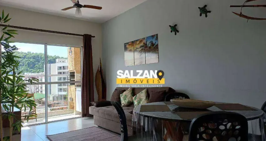 Apartamento com 1 dormitório para alugar, 50 m² por r$ 3.600,00/mês - perequê-açu - ubatuba/sp