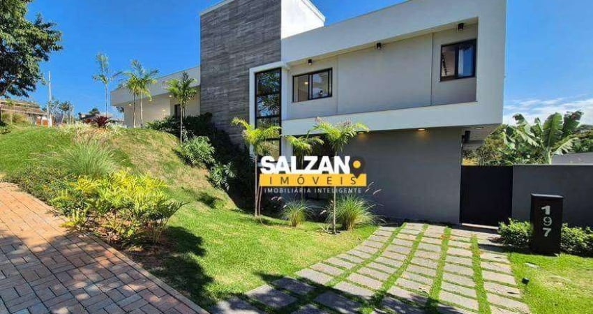 Casa com 4 dormitórios à venda, 434 m² por r$ 2.540.000,00 - condomínio reserva altos do cataguá - taubaté/sp