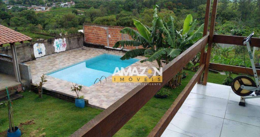 Chácara com 4 dormitórios, 1000 m² - venda por R$ 650.000,00 ou aluguel por R$ 7.620,00/mês - Quiririm - Taubaté/SP
