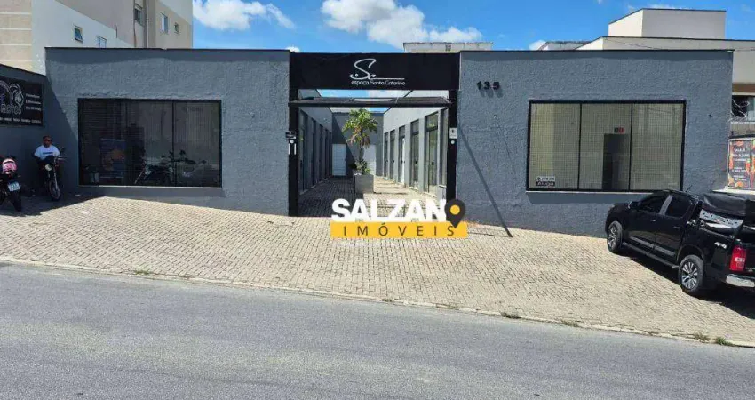 Sala para alugar, 70 m² por r$ 1.995,00/mês - jardim santa catarina - taubaté/sp