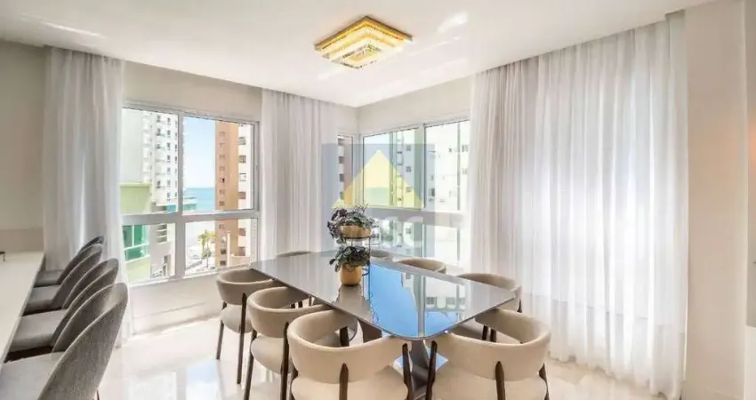 Apartamento mobiliado e decorado à venda no residencial bréscia em balneário camboriú