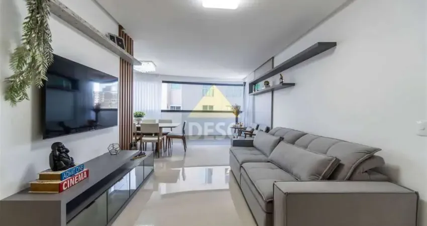 Apartamento decorado e mobiliado à venda no ed. villa castelli em balneário camboriú