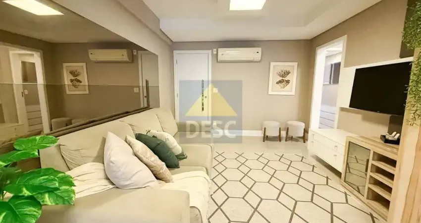 Apartamento quadra mar mobiliado e decorado à venda no ed. san andreas em balneário camboriú