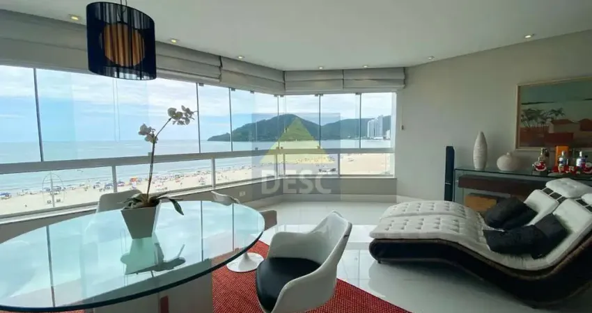 Apartamento mobiliado frente mar à venda no ed. seas tower em balneário camboriú