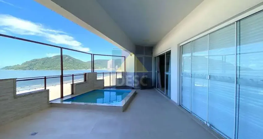 Apartamento mobiliado e decorado frente mar à venda no ed. notre dame em balneário camboriú