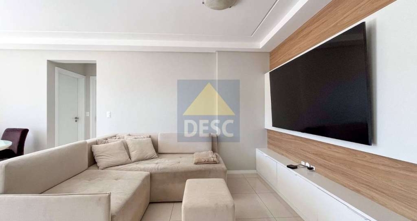 Apartamento mobiliado com dois dormitórios para locação