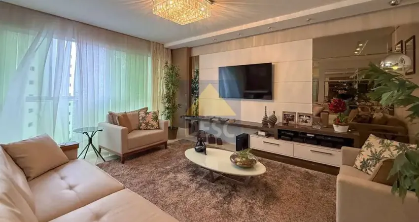 Apartamento mobiliado com 3 suítes à venda no ed. de la torre em balneário camboriú