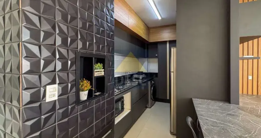 Apartamento mobiliado com duas suítes à venda no ed. porto everest em camboriú